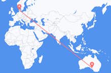 出发地 澳大利亚怀阿拉目的地 丹麦比隆的航班