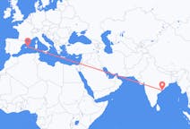Flyg från Visakhapatnam, Indien till Mahon, Spanien