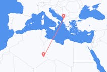 Loty z Dżanat, Algieria do Tirana, Albania