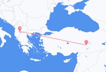 Lennot Ohridista, Pohjois-Makedonia Malatyaan, Turkki