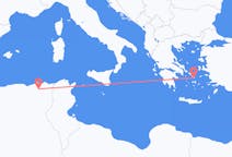 出发地 阿尔及利亚出发地 君士坦丁目的地 希腊米科诺斯的航班