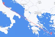Flights from Astypalaia, Greece to Pescara, Italy