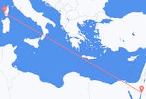 Flug frá Aqaba, Jórdaníu til Ajaccio, Frakklandi