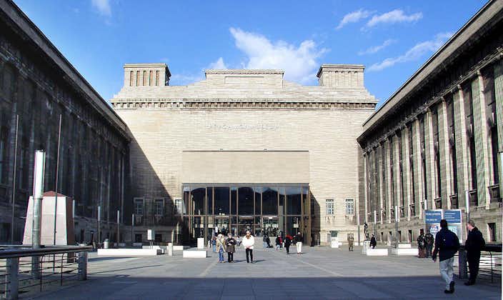 Berlin - Entrance area to the Pergamon Museum
