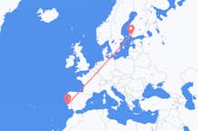 Flyreiser fra Åbo, til Lisboa