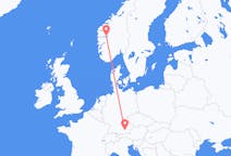 Рейсы из Согндал, Норвегия в Мюнхен, Германия