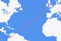 Flights from Florencia, Colombia to Nottingham, England