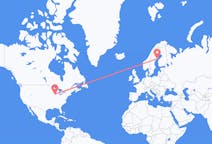 Flights from Chicago, the United States to Umeå, Sweden