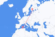 Flyg från Sétif, Algeriet till Helsingfors, Finland