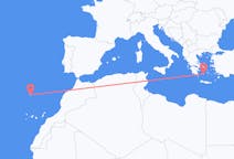 Flyg från Funchal, Portugal till Milos, Grekland