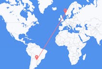 Flights from Asunción, Paraguay to Bergen, Norway