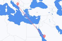 Flights from Jeddah to Dubrovnik