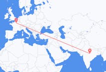 Flights from Jabalpur, India to Paris, France