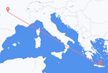 Flights from Limoges, France to Heraklion, Greece