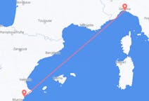 Flyrejser fra Genova, Italien til Alicante, Spanien