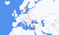 Flights from Norrköping to Larnaca