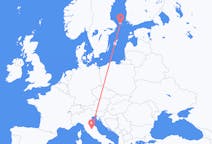 Flights from Perugia to Mariehamn