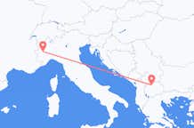 Flyg från Turin till Skopje