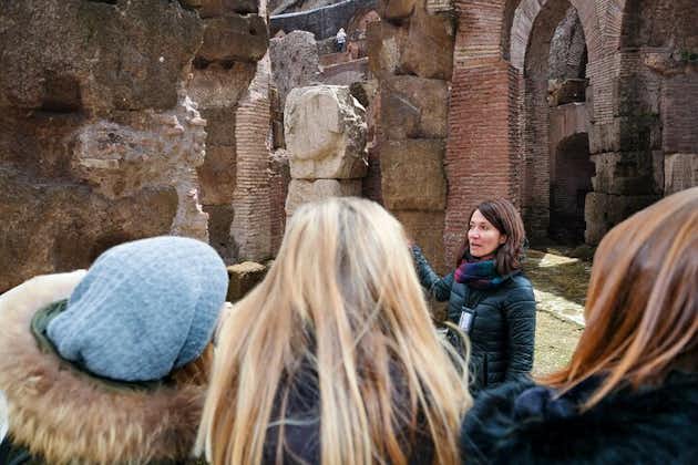 Visite du Colisée avec l'arène et les souterrains. Transfert depuis et vers l'hôtel inclus