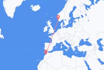 Flyrejser fra Casablanca til Stavanger
