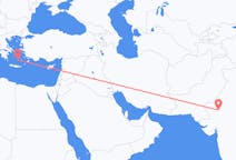 Flights from Jodhpur to Santorini