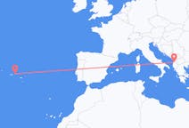 Flights from Terceira Island, Portugal to Tirana, Albania