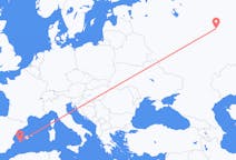 Flights from Yoshkar-Ola, Russia to Ibiza, Spain