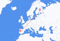 Flights from Badajoz, Spain to Joensuu, Finland