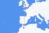 Flights from Errachidia, Morocco to Bristol, the United Kingdom