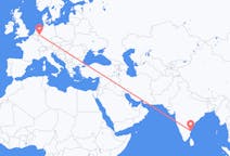 Lennot Chennaista Düsseldorfiin