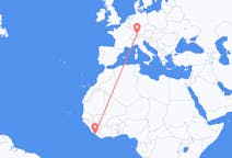 Flights from Monrovia, Liberia to Friedrichshafen, Germany