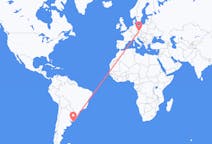 Flyg från Punta del Este, Uruguay till Prag, Tjeckien