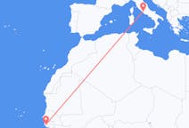 Flyrejser fra Ziguinchor, Senegal til Rom, Italien