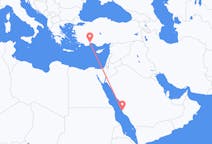 Flights from Jeddah to Antalya
