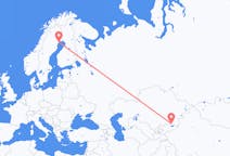 出发地 哈萨克斯坦出发地 阿拉木圖目的地 瑞典吕勒奥的航班