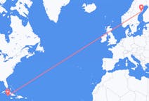 Flights from Little Cayman, Cayman Islands to Umeå, Sweden