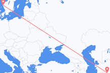 Flights from Ashgabat to Gothenburg