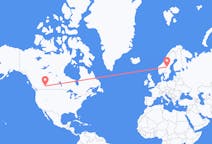 Flights from Calgary, Canada to Sveg, Sweden
