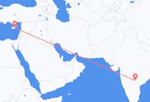 Vluchten van Hyderabad naar Larnaca