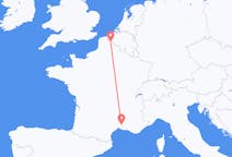 Flyg från Lille, Frankrike till Nimes, Frankrike