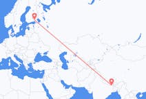Flyrejser fra Biratnagar, Nepal til Lappeenranta, Finland