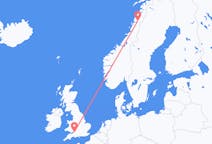Flights from Mo i Rana, Norway to Bristol, the United Kingdom