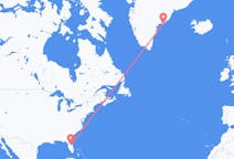 Flights from Orlando, the United States to Kulusuk, Greenland