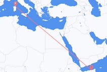 Flyreiser fra Bosaso, Somalia til Olbia, Italia