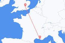 Flyrejser fra Marseille til London