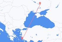 Fly fra Dnipro til Kalymnos