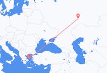 Flights from Samara, Russia to Skyros, Greece