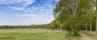 photo of panorama of beautiful morning of a little house at the foot of the Lemelerberg hill in Lemele, Overijssel, Netherlands.