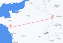 Flyrejser fra Nantes til Strasbourg