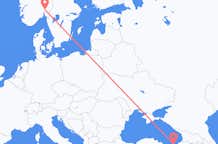 Flyreiser fra Trabzon, til Oslo